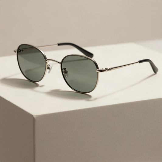 Rimless Shield Sunglasses