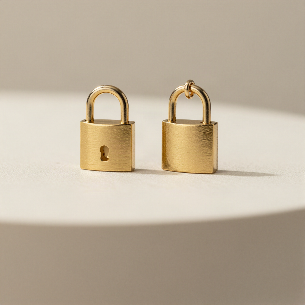 Mini Padlock Charm Set